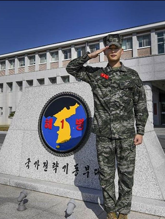 A rotina dos idols de k-pop e atores no serviço militar sul-coreano
