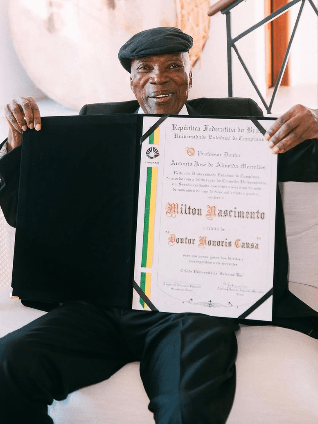 Milton Nascimento recebe título de Doutor Honoris Causa pela Unicamp