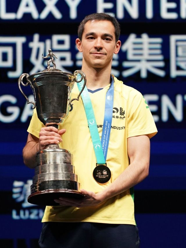 Conheça Hugo Calderano, campeão da Copa do Mundo de Tênis de Mesa